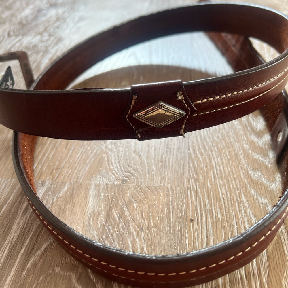 Brighton Brown Leather Men's Belt